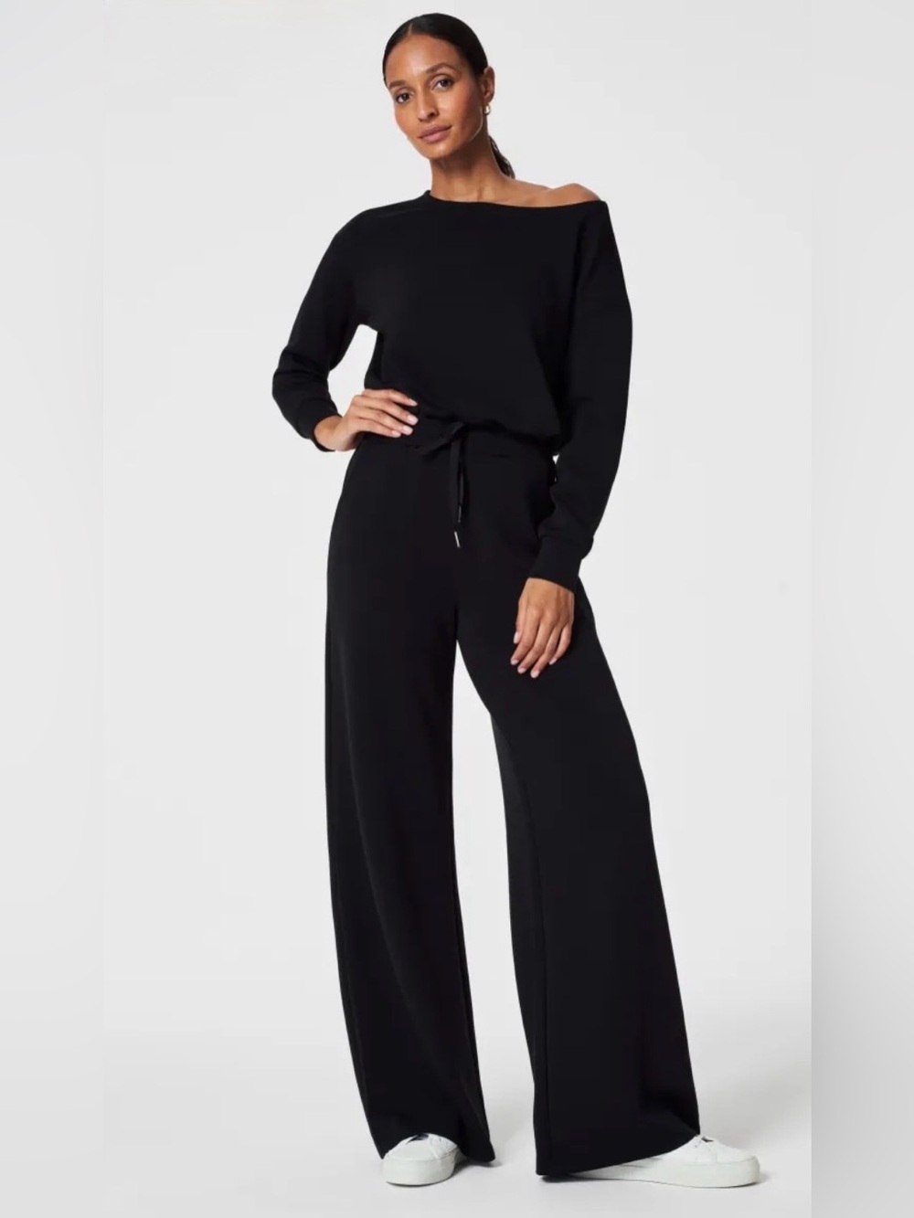 Spanx AirEssentials Off-Shoulder Jumpsuit